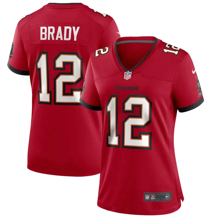 Maillot NFL Tampa Bay Buccaneers Femme Game Tom Brady ROUGE