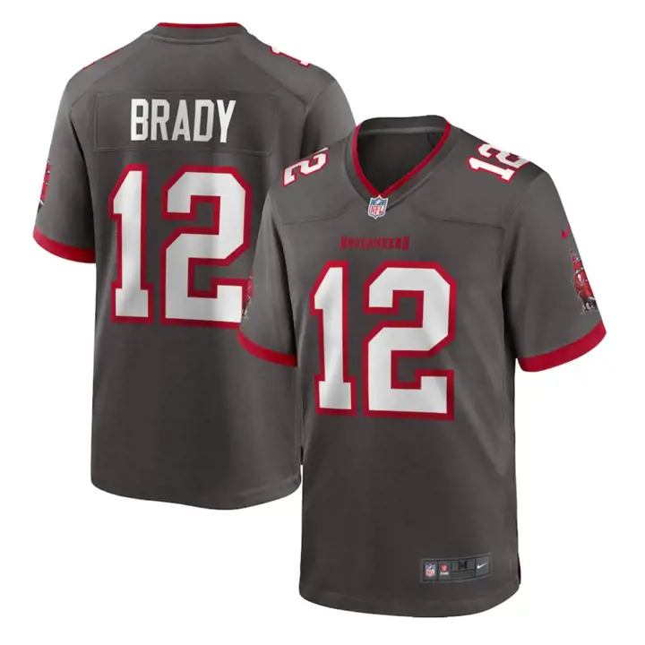 Maillot de match NFL Tom Brady des Buccaneers de Tampa Bay