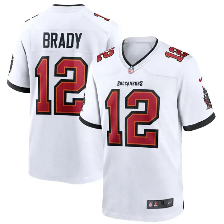Maillot de match NFL Tampa Bay Buccaneers Tom Brady blc
