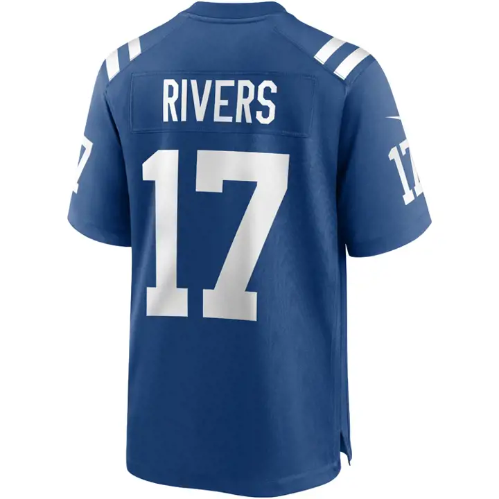 Maillot de match NFL Indianapolis Colts Philip Rivers bleu