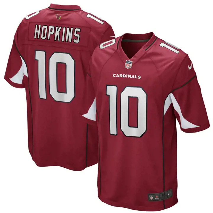 Maillot NFL des Arizona Cardinals Deandre Hopkins rouge