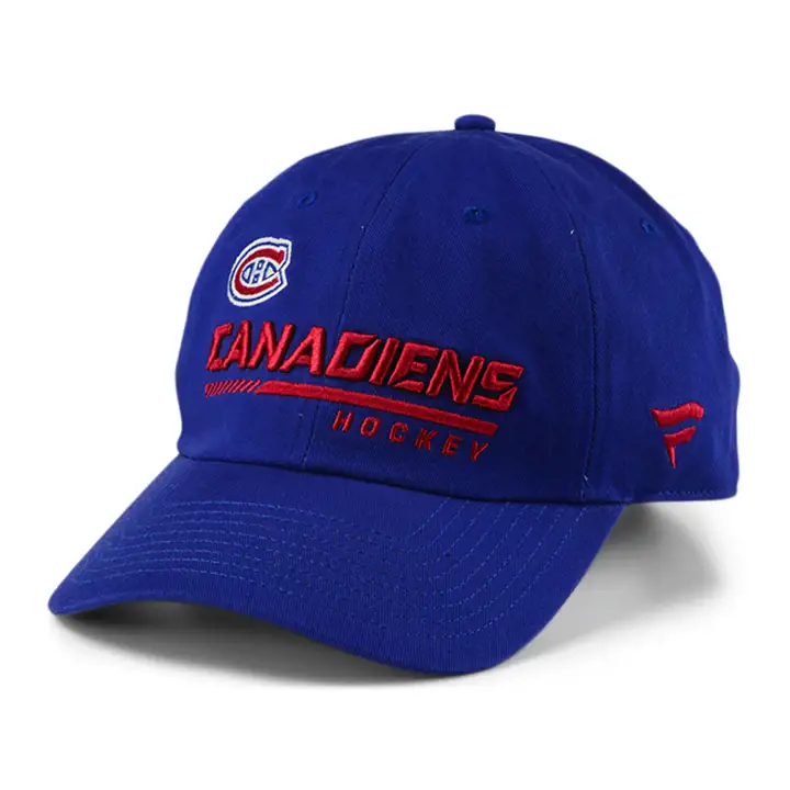 Canadiens de Montréal 20 LNH AP Non Structuré Ajustable BLEU MARINE