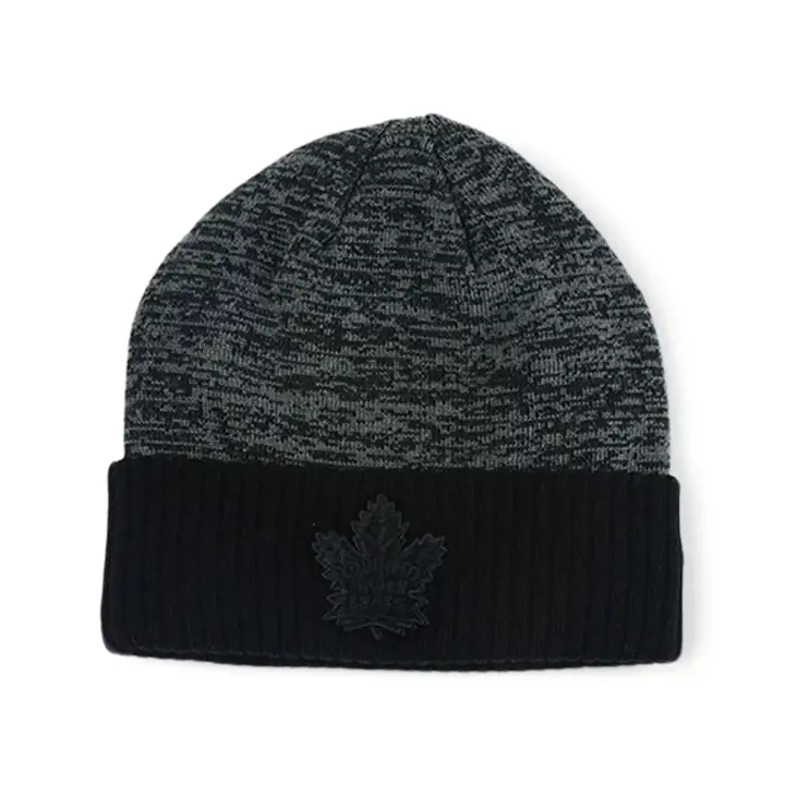 Toronto Maple Leafs 20 NHL T&T Black Ice Beanie NOIR