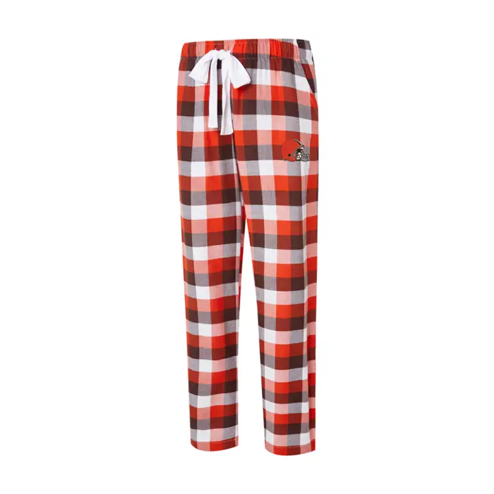 Pantalon de pyjama à carreaux « Breakout » NFL des Cleveland Browns pour femme 20 BRN/O
