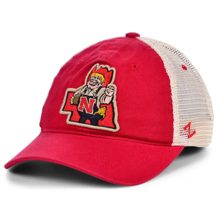 Nebraska Cornhuskers NCAA DD Easy Mesh ROUGE/PIERRE