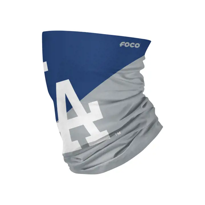 Cache-cou écharpe avec grand logo colorblock des Los Angeles Dodgers