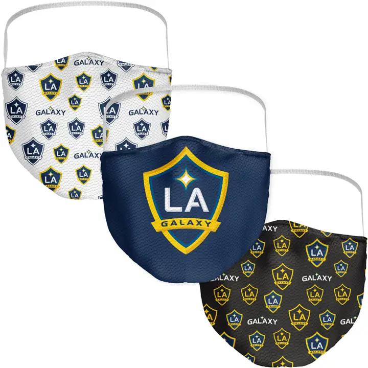 Masque facial LA GALAXY (lot de 3)