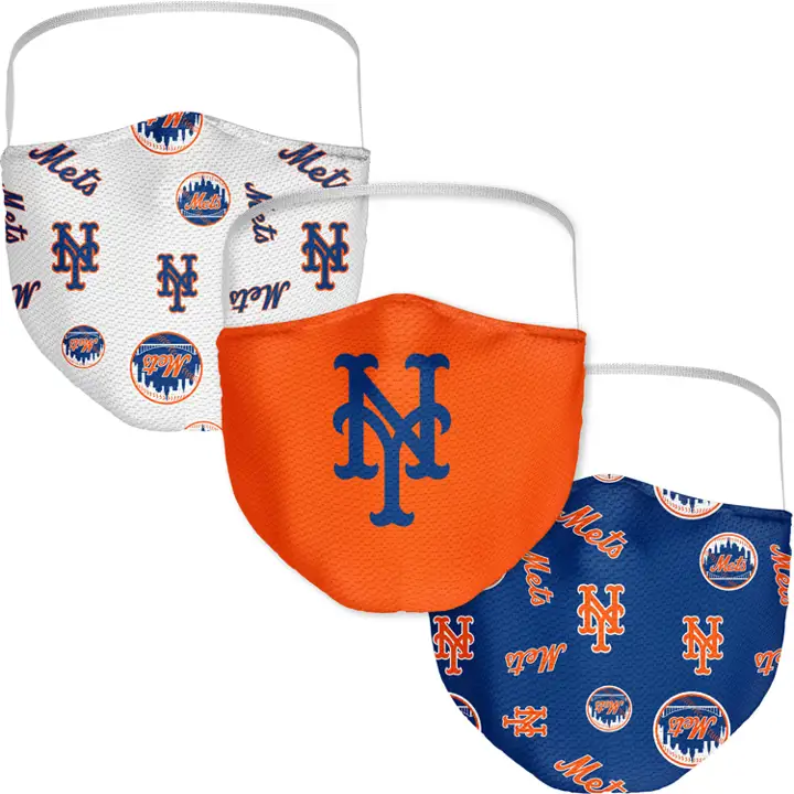 Lot de 3 masques New York Mets