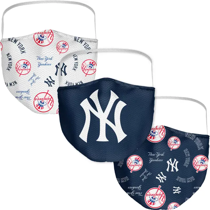 Masques New York Yankees lot de 3