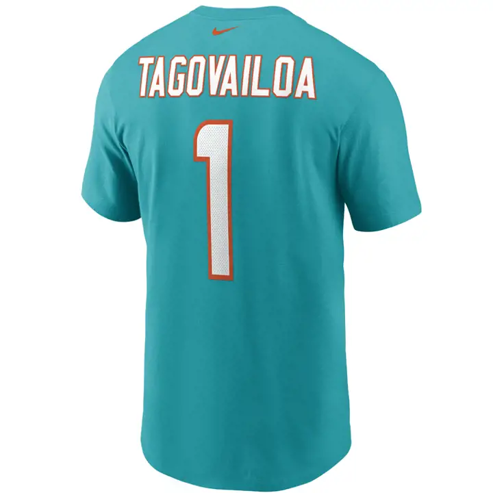 DOLPHINS NFL Pride N/N Wordmark 3.0 Tee Tua Tagovailoa aq