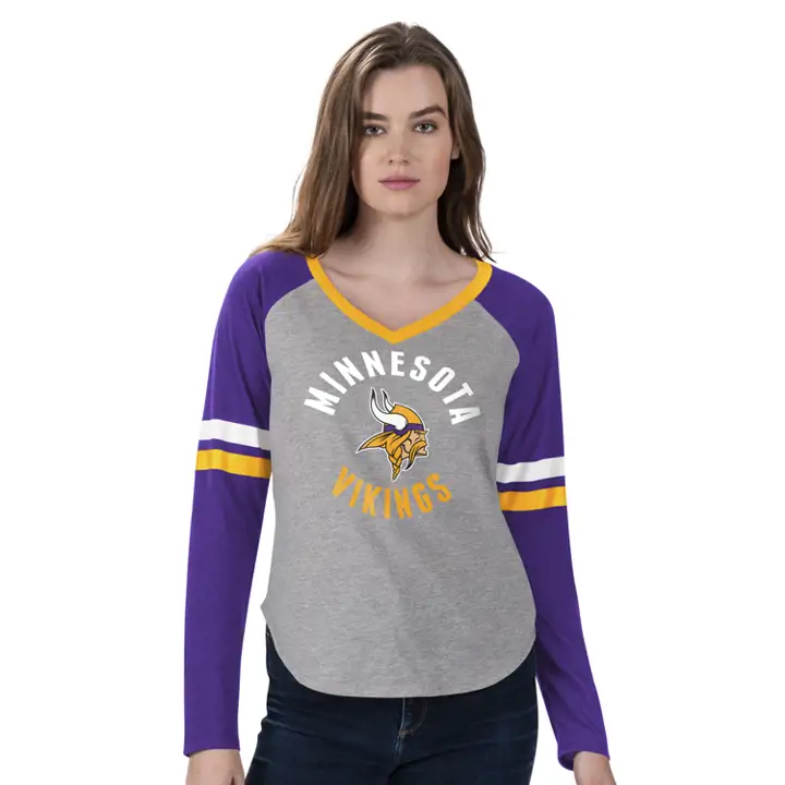 T-shirt manches longues Minnesota Vikings NFL Asterisk Femme 20