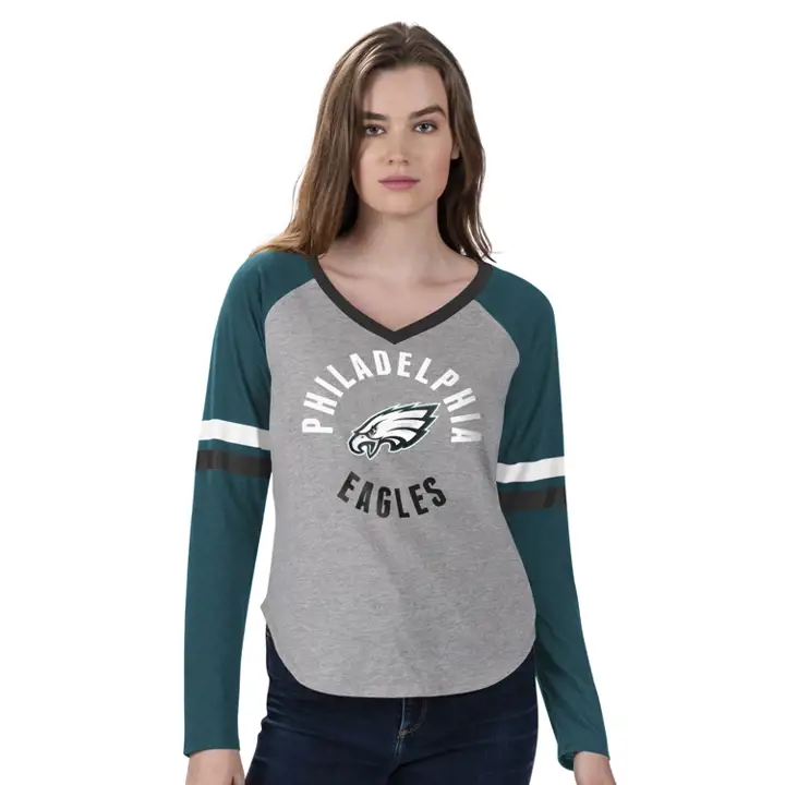 T-shirt à manches longues Philadelphia Eagles NFL Femme Astérisque 20