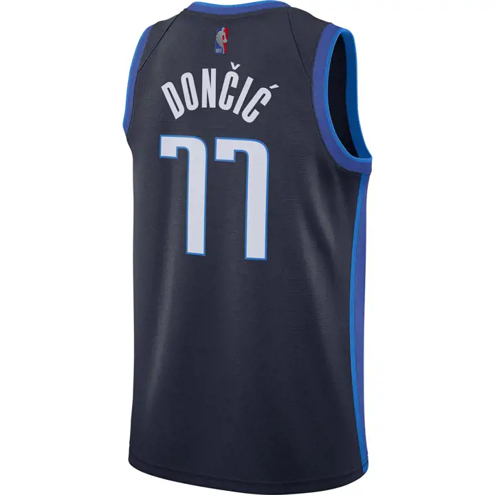 Maillot Swingman NBA Earned Dallas Mavericks 21 Ast Luka Doncic