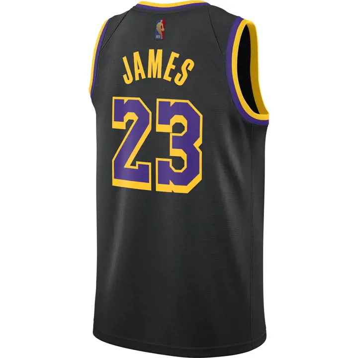 Maillot Swingman Earned NBA des Los Angeles Lakers 21 Ast Lebron