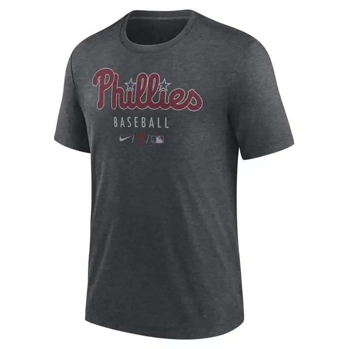 T-shirt Dri-Blend Philadelphia Phillies MLB "Early Work" Charbon