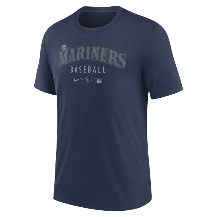 T-shirt Seattle Mariners MLB Early Work Dri-Blend Bleu marine