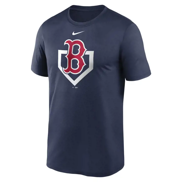 T-shirt icône légende MLB Boston Red Sox bleu marine