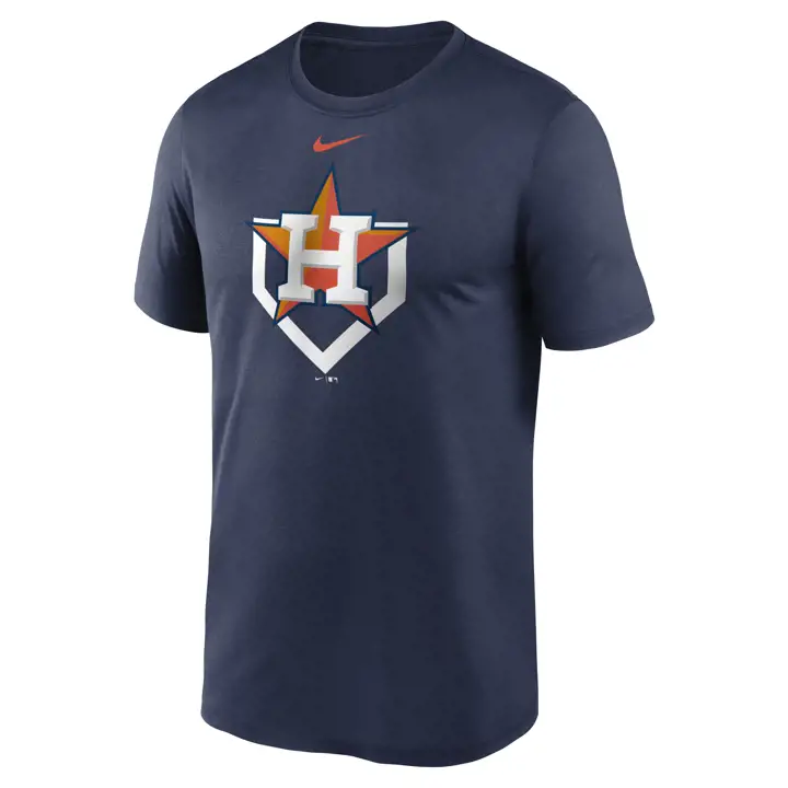T-shirt icône légende MLB Houston Astros marine