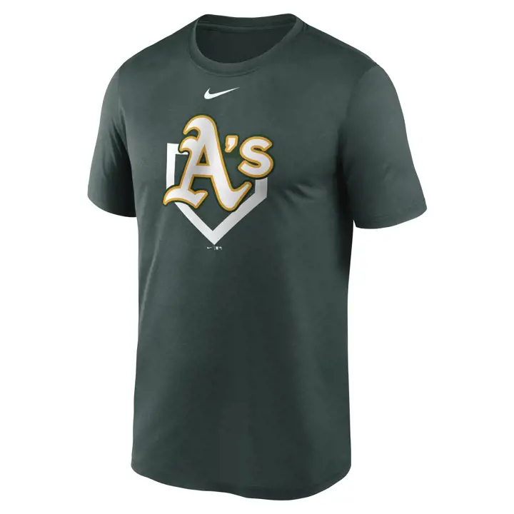 T-shirt Oakland Athletics MLB Icône Légende vert