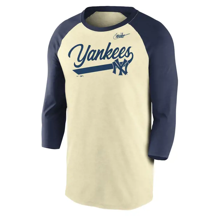 New York Yankees MLB Coop Replay Raglan ivo/marine