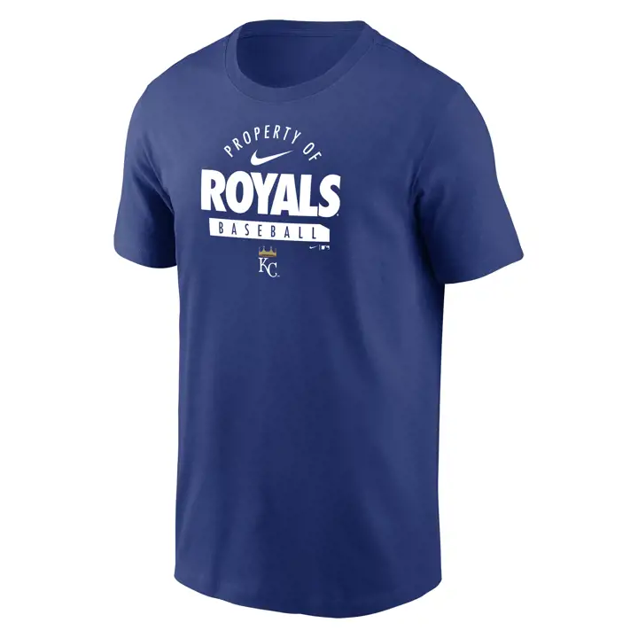 T-shirt d'entraînement MLB Nike des Royals de Kansas City rbl