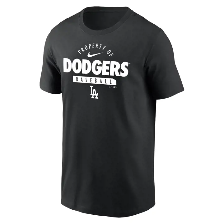 T-shirt d'entraînement Nike MLB Los Angeles Dodgers - noir