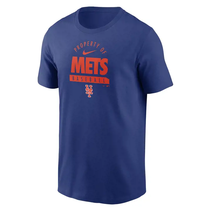 T-shirt d'entraînement MLB Nike New York Mets rbl