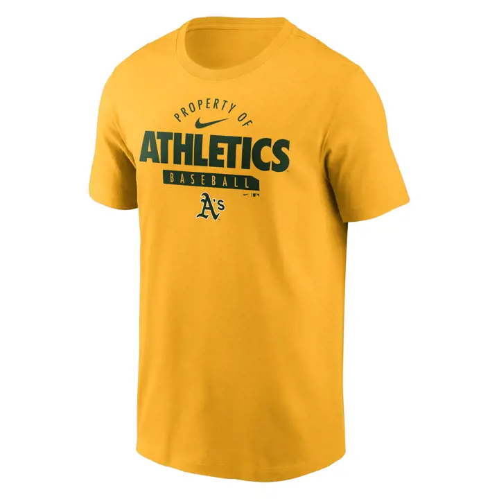 T-shirt d'entraînement Nike MLB Oakland Athletics