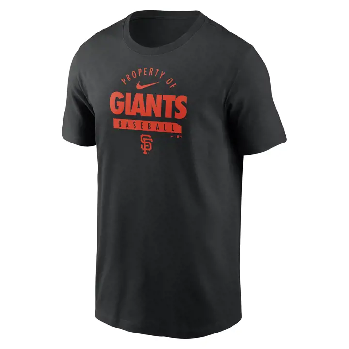 T-shirt d'entraînement Nike MLB des Giants de San Francisco noir