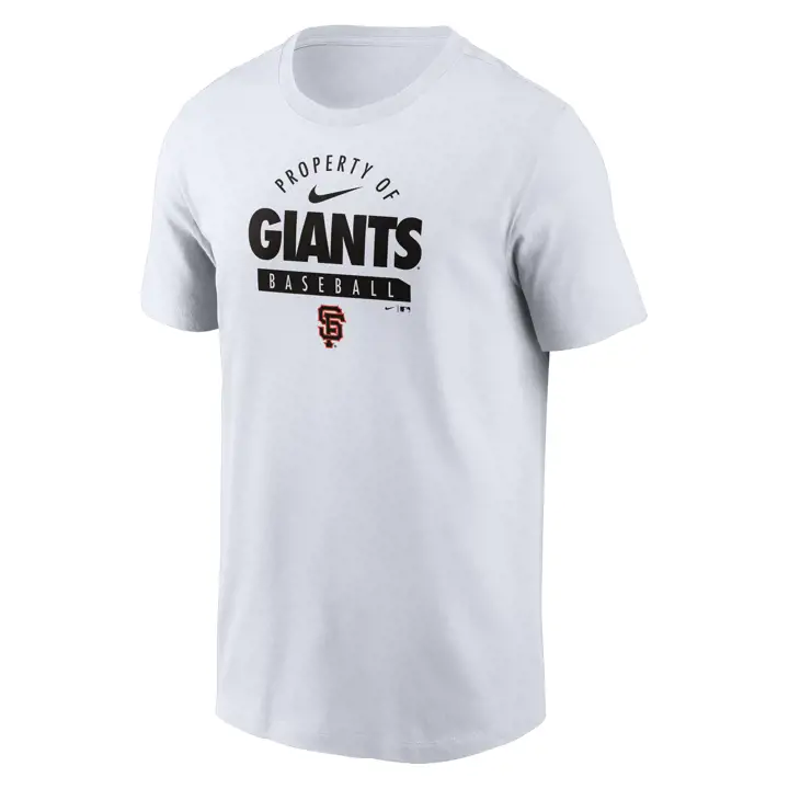 T-shirt d'entraînement MLB Nike des Giants de San Francisco blc