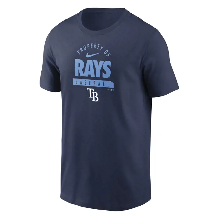 T-shirt d'entraînement Nike MLB Tampa Bay Rays Marine