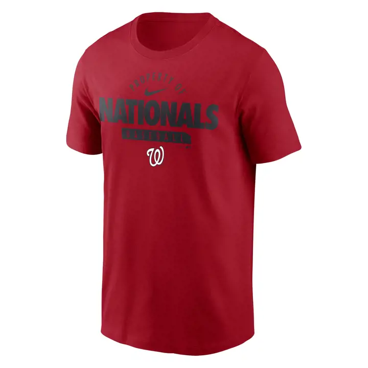 T-shirt d'entraînement Nike MLB Washington Nationals rouge