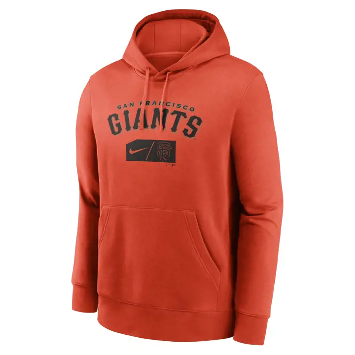 Sweat à capuche en molleton du club MLB des Giants de San Francisco