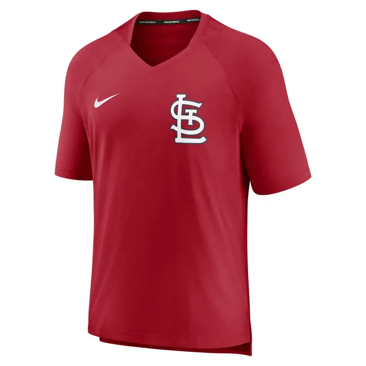Haut d'entraînement d'avant-match des Cardinals de St. Louis (MLB)