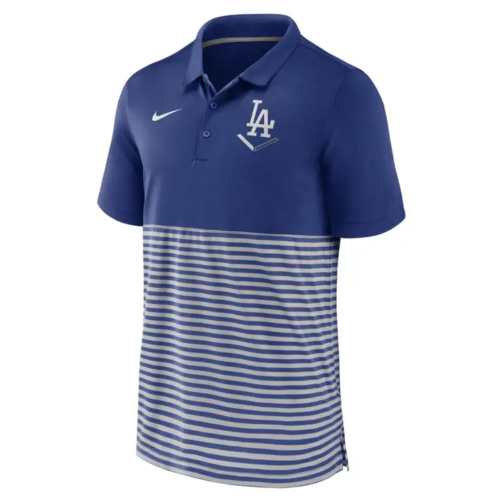 Polo Los Angeles Dodgers MLB Icon Stripe rbl