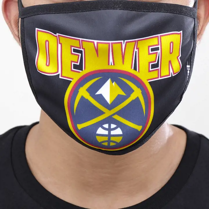 Masque facial Denver Nuggets 2 pièces Pro Standard
