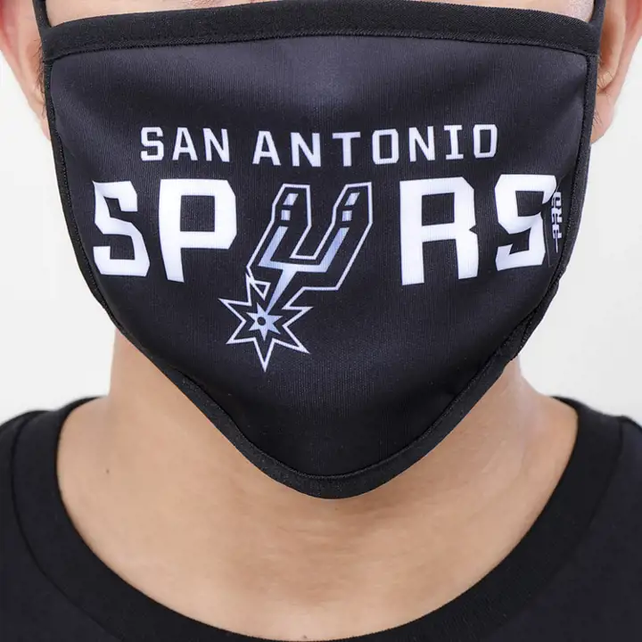 Masque de protection Pro Standard 2 pièces San Antonio Spurs