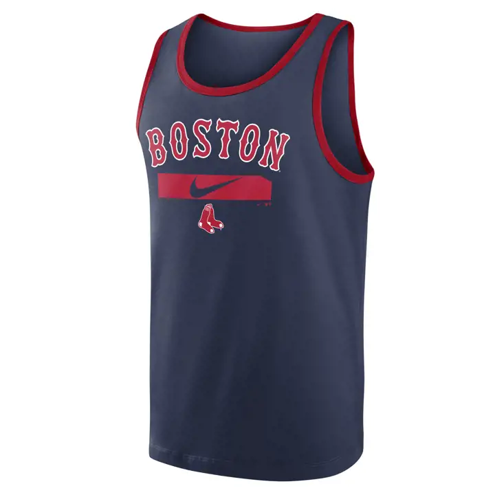 Débardeur Boston Red Sox MLB Nike Wordmark marine