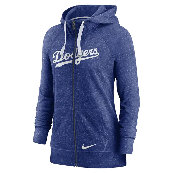 Sweat-shirt Femme Los Angeles Dodgers MLB Gym Vintage FZ 21
