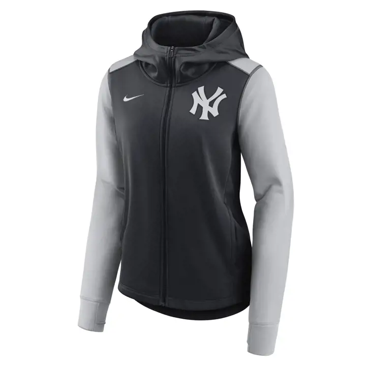 Veste polaire Therma FZ MLB New York Yankees pour femme 21 marine
