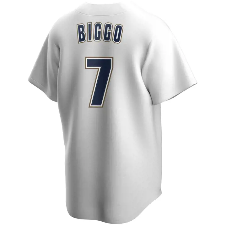 Maillot réplique de joueur Nike ASTROS MLB Coop Craig Biggio blc/