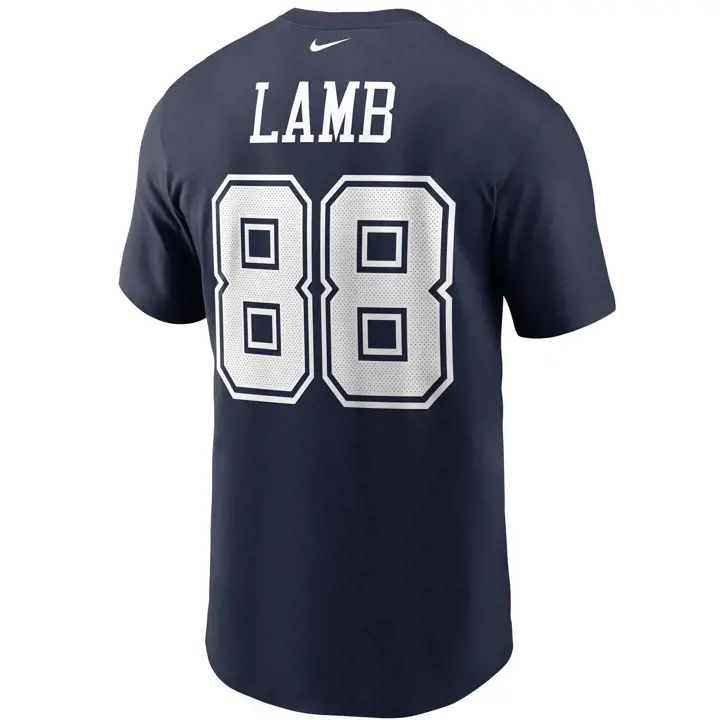 T-shirt Dallas Cowboys NFL Pride N/N Wordmark 3.0 Ceedee Lamb