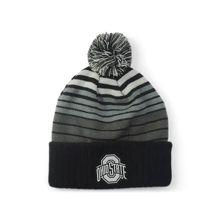 Ohio State Buckeyes OSU Tricot Nébuleux Noir/Gris