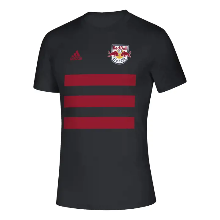 T-shirt New York Red Bulls MLS 3SL Pitch Creator BLK