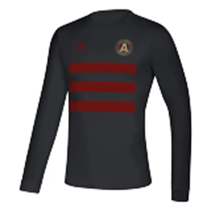 T-shirt à manches longues Atlanta United FC MLS 3SL Pitch Creator BLK