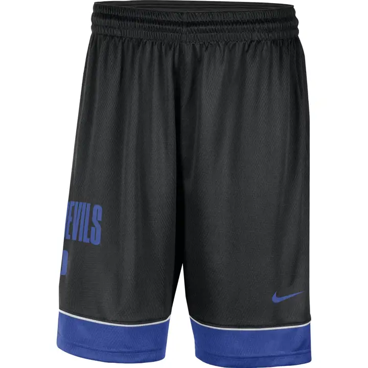Short NCAA Fast Break Duke Blue Devils 21 BLK/RBL