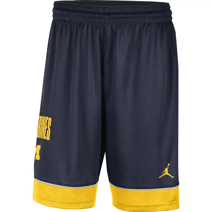 Short Michigan Wolverines NCAA Fast Break 21 MARINE/GRIS