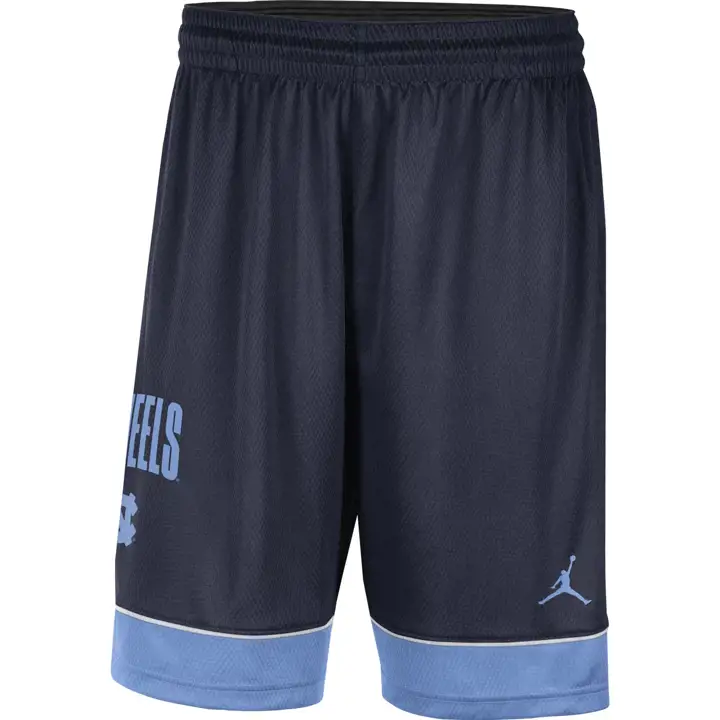 Short Fast Break NCAA Tar Heels de Caroline du Nord 21 MARINE/BLC