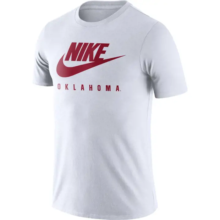 T-shirt essentiel Futura NCAA Oklahoma Sooners 21 BLANC
