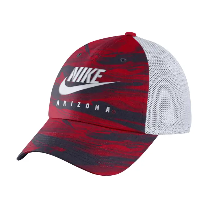 Arizona Wildcats NCAA NK Spring Break Trucker ROUGE/BLANC